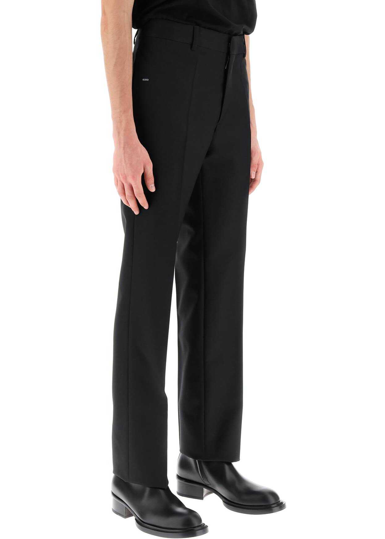 Off-White Corporate Tailoring Pants BLACK WHITE