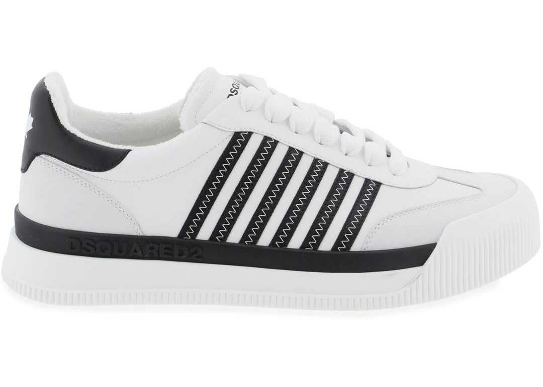 DSQUARED2 New Jersey Sneakers WHITE BLACK