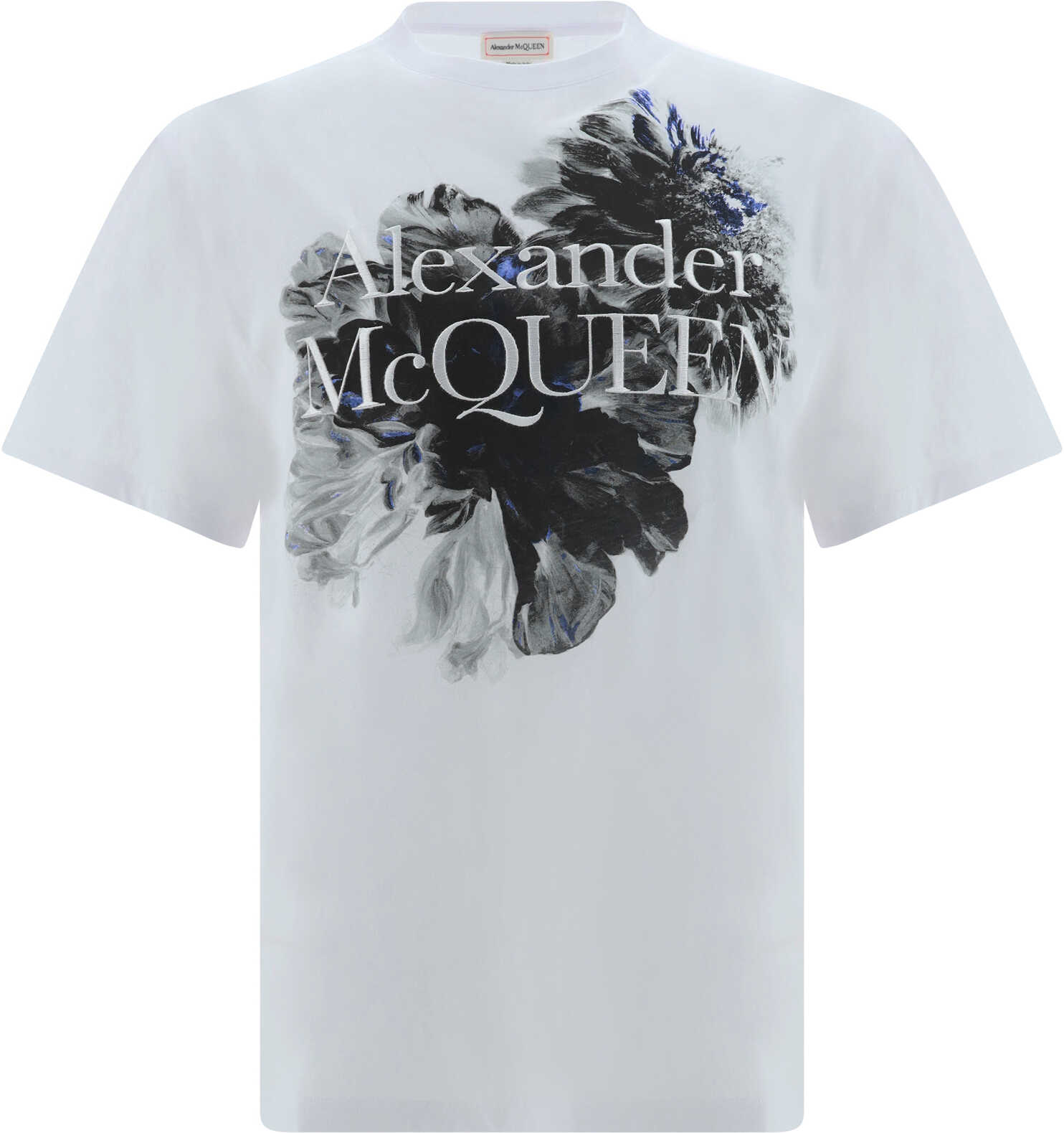 Alexander McQueen T-Shirt WHITE/BLACK