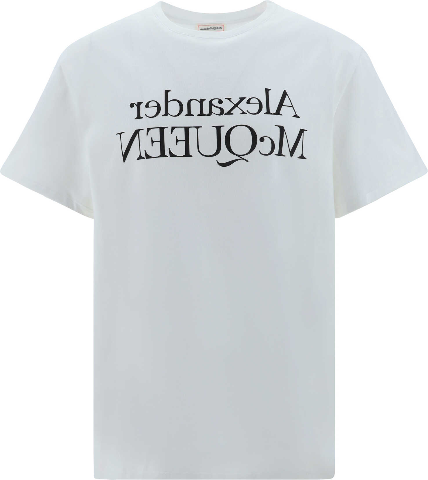 Alexander McQueen T-Shirt WHITE/BLACK