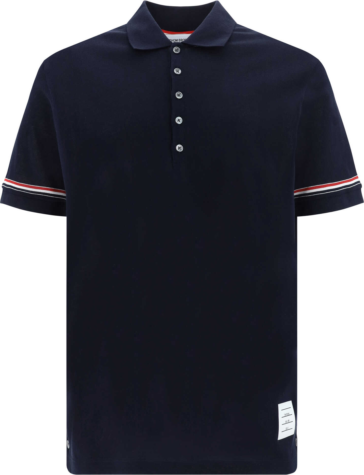 Thom Browne Polo Shirt NAVY