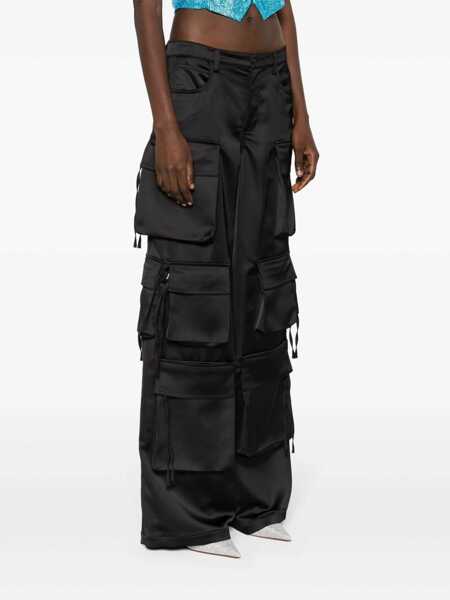 Pantaloni casual GIUSEPPE DI MORABITO Giuseppe Di Morabito Cargo Pants Black Femei (BM 12565362) 3