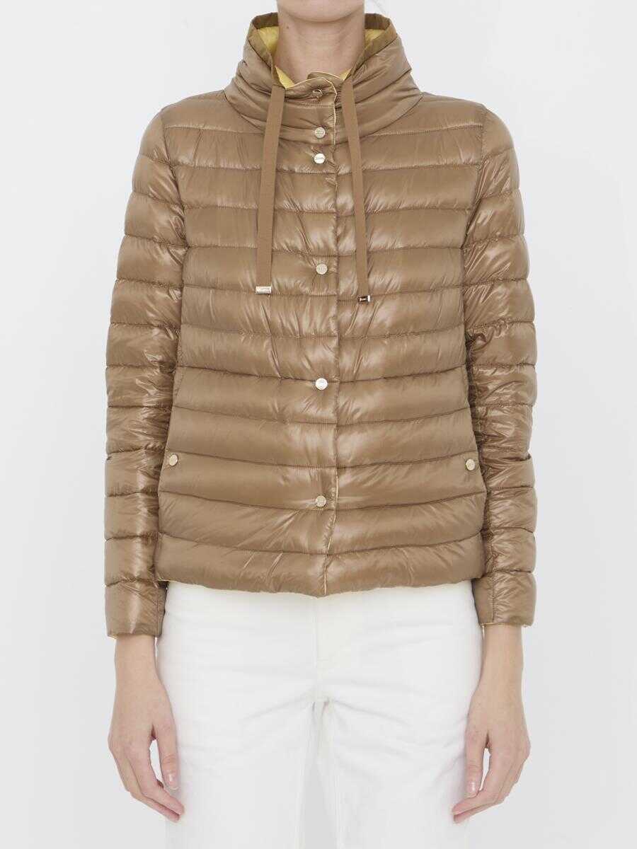 Herno Reversible padded jacket BEIGE