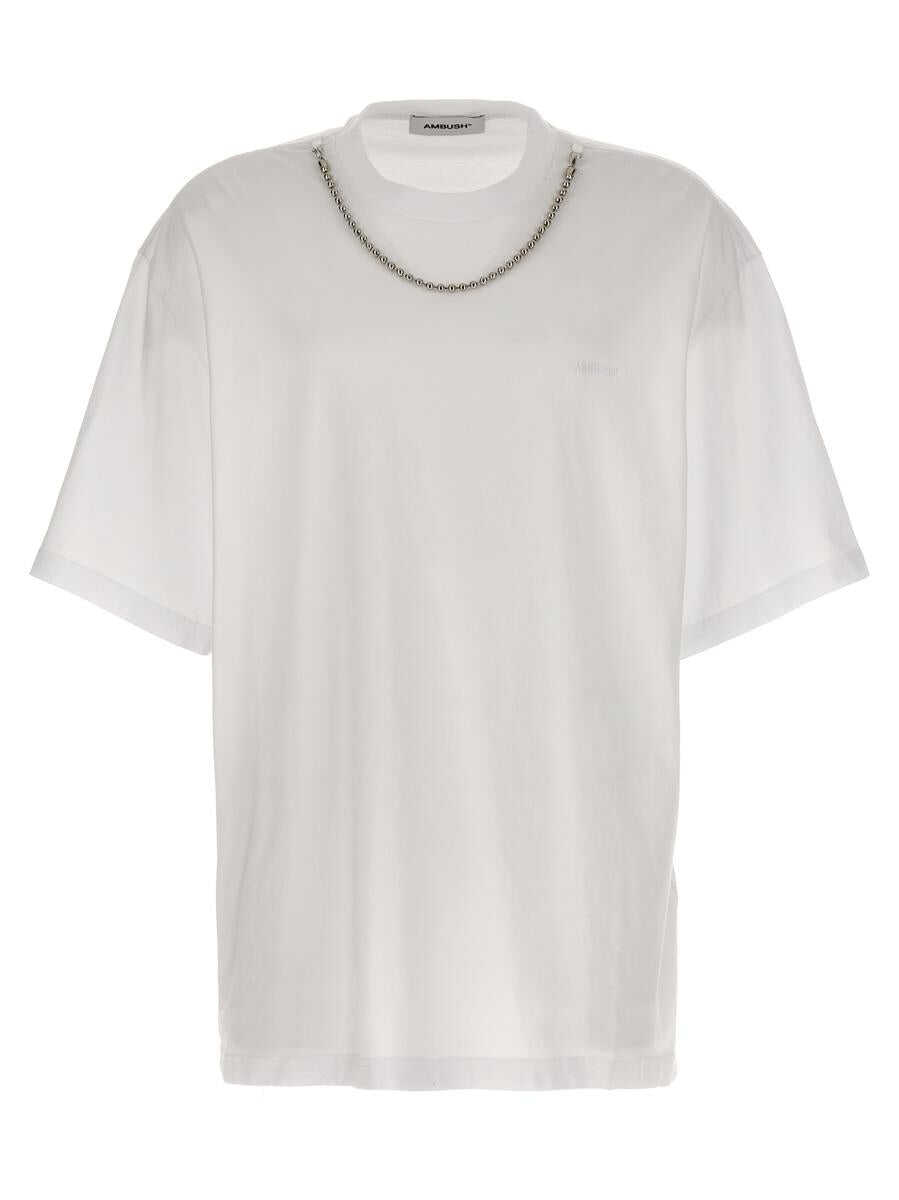 AMBUSH AMBUSH \'Ballchain\' T-shirt WHITE