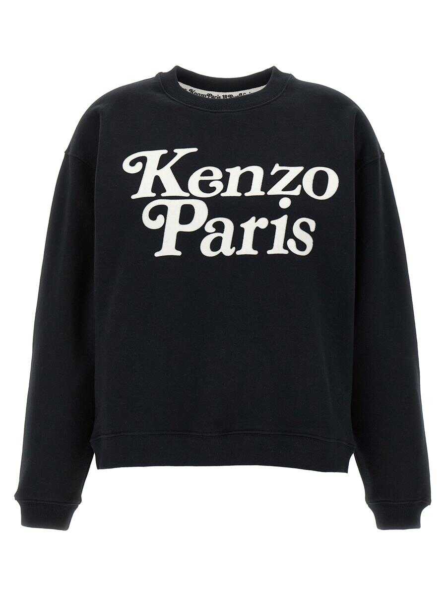 Poze Kenzo KENZO Logo sweatshirt BLACK b-mall.ro 