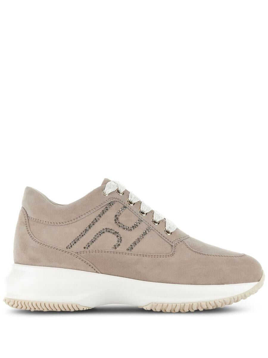 Hogan HOGAN Interactive suede sneakers GREY