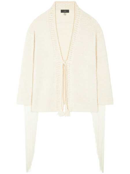 Cardigane ALANUI Alanui Bright Hues Fringed Cardigan Beige Femei (BM 12570816) 1
