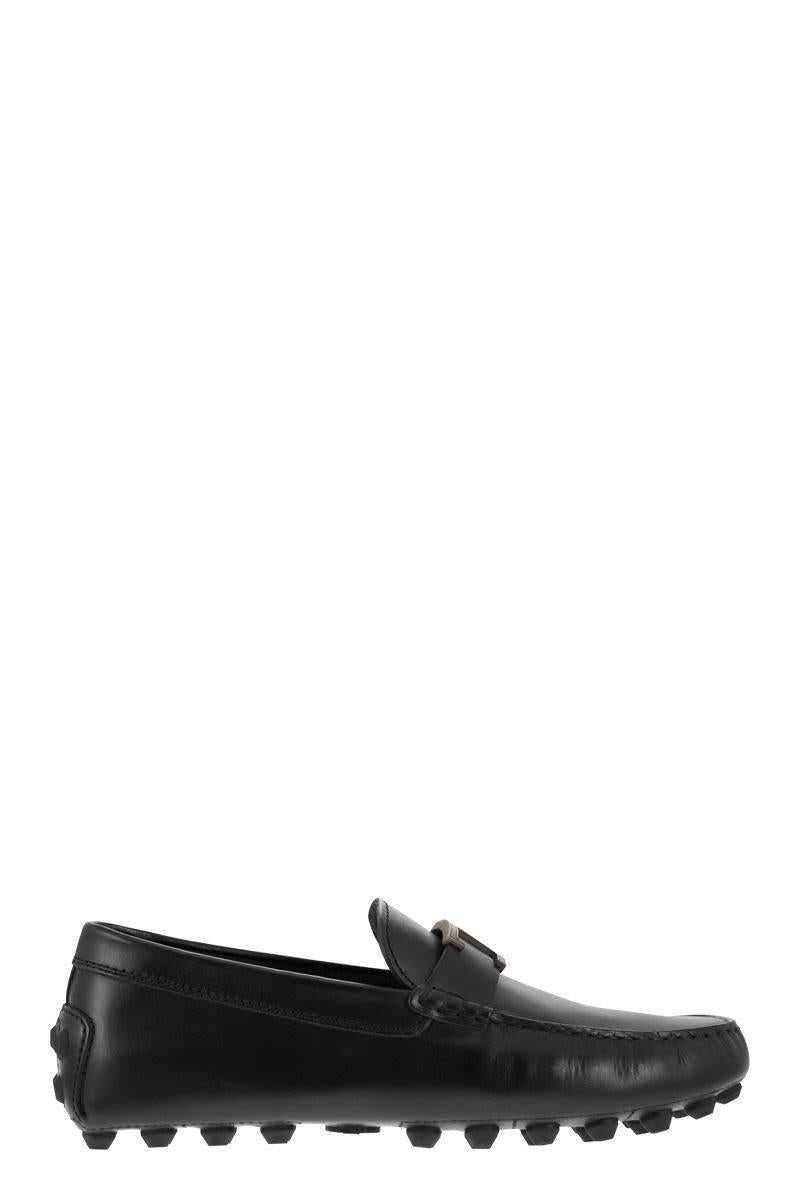 TOD\'S TOD\'S Bubble T Timeless Leather Grommet BLACK