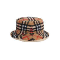 Palarii pentru Fete - Palarii Burberry Vintage Check shearling hat Beige Fete (BM 12572562) - B-mall.ro