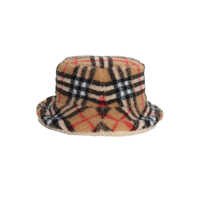 Palarii Vintage Check shearling hat Fete