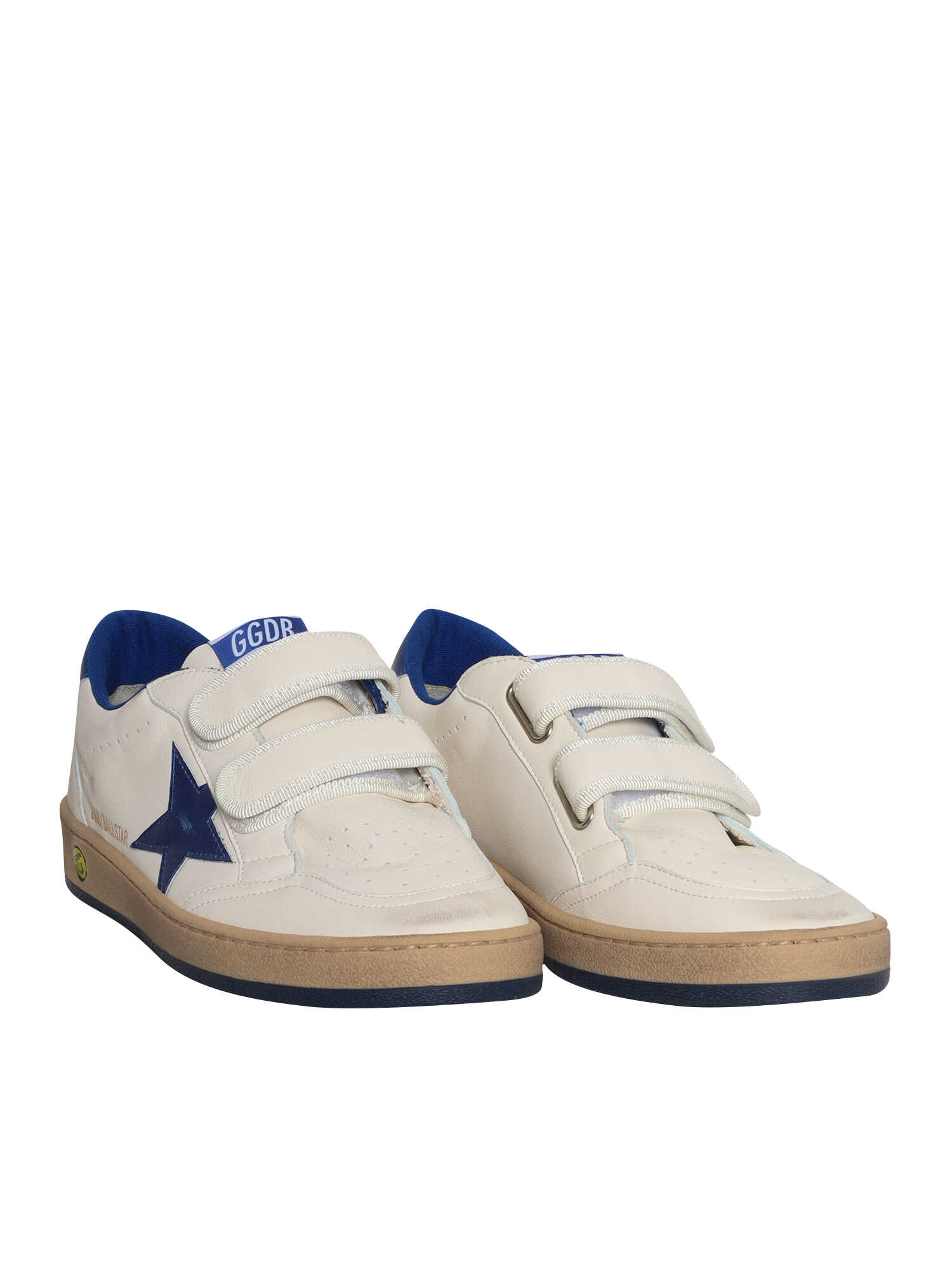 Golden Goose Ballstar Laminated sneakers White