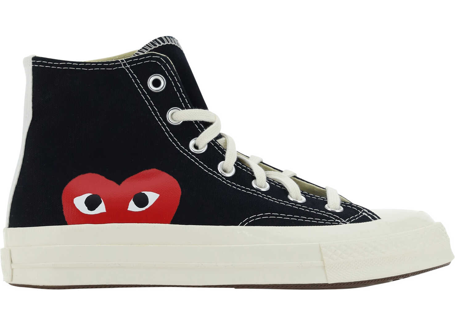 Comme des Garçons High Chuck Taylor Sneakers BLACK