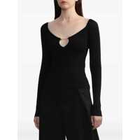 Cardigane Dama - Cardigane JACQUEMUS La Maille Pralu Cardigan BLACK Femei (BM 12573294) - B-mall.ro