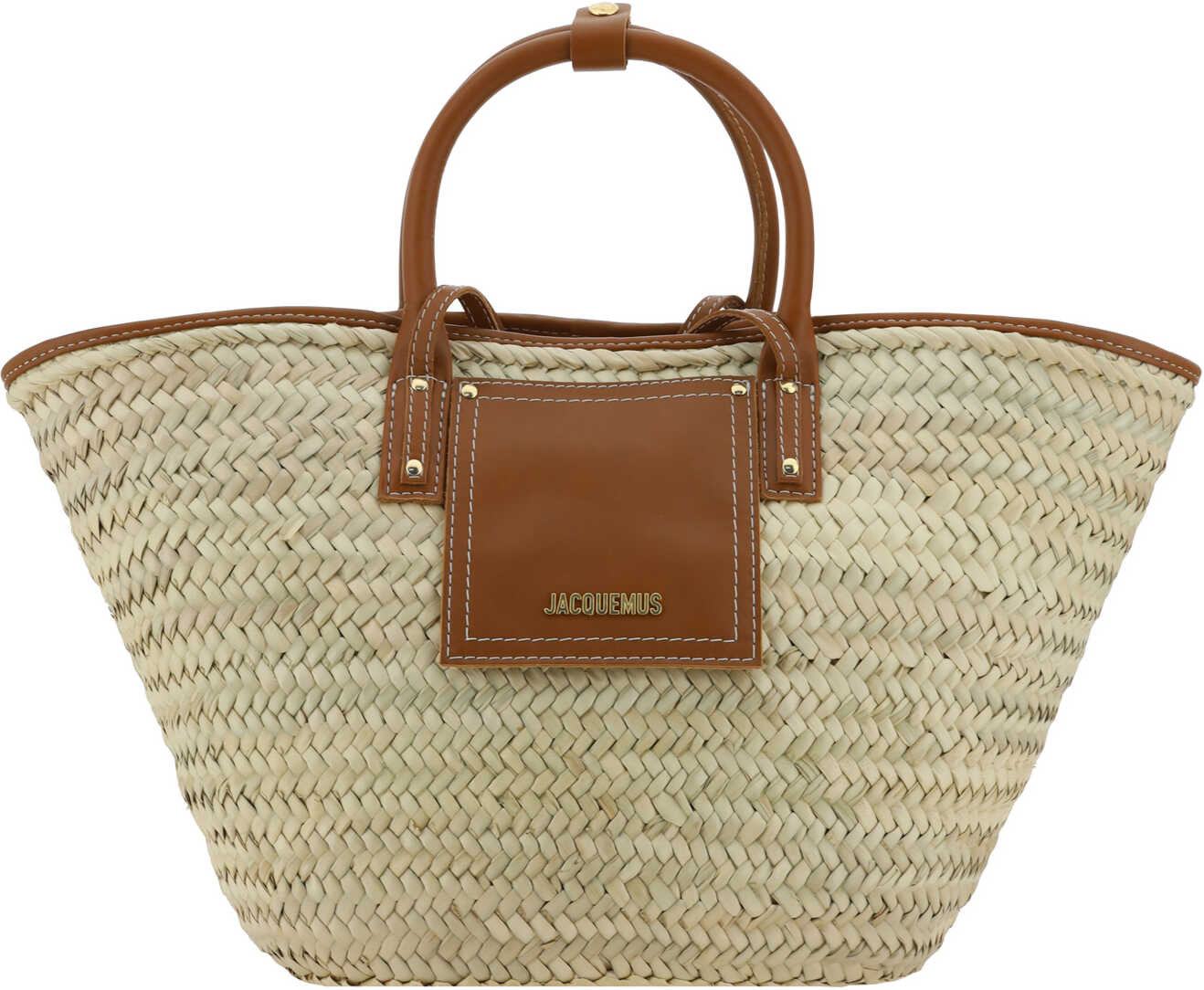 JACQUEMUS Le Panier Soli Handbag LIGHT BROWN 2