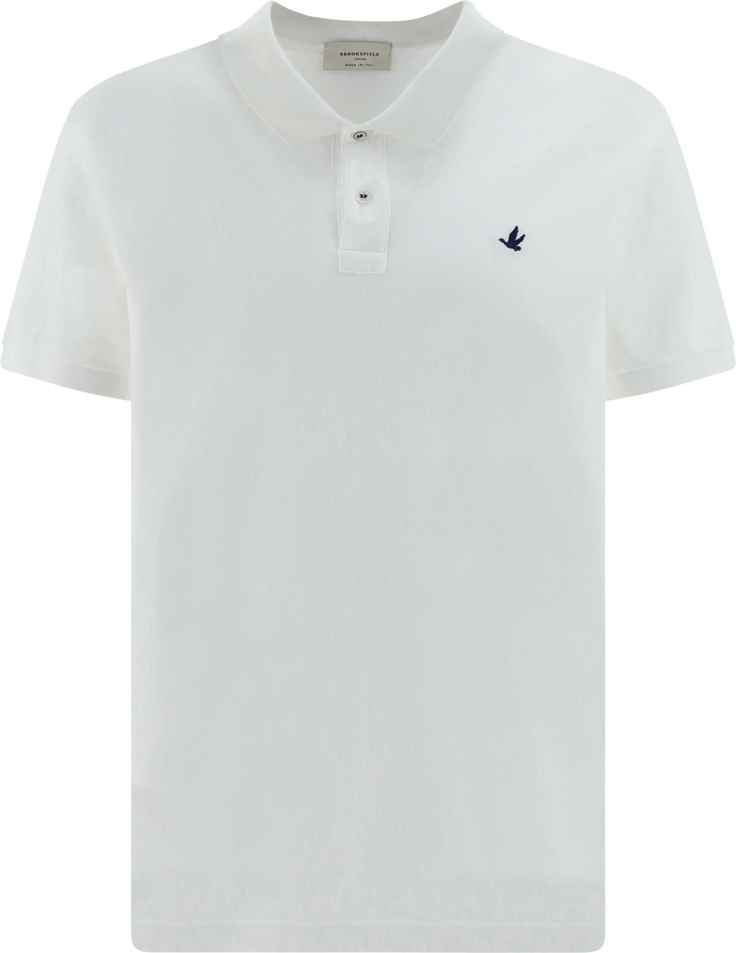 Brooksfield Polo Shirt WHITE