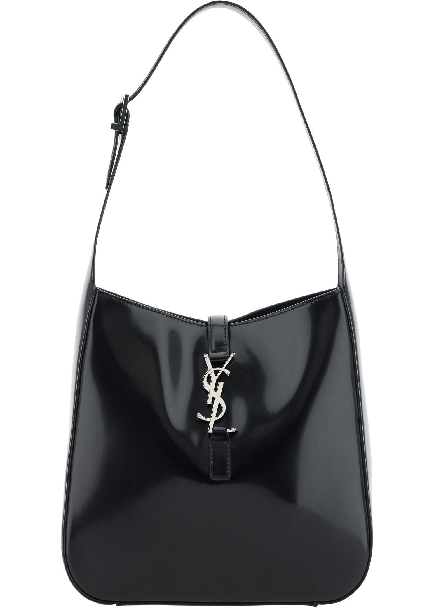 Saint Laurent Le 5 À 7 Shoulder Bag NERO