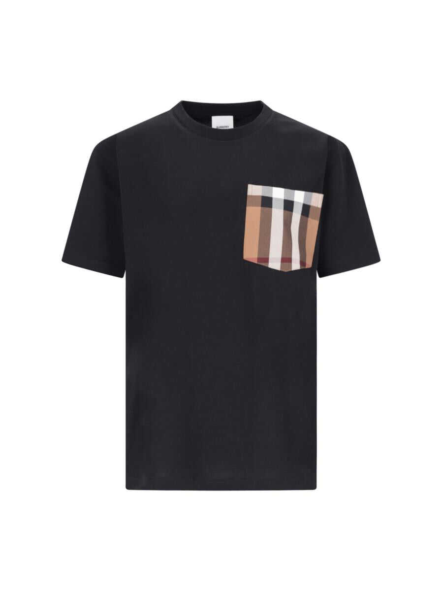 Burberry Burberry T-shirts and Polos BLACK
