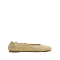 Balerini Burberry Leather Ballet Flats Femei