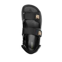 Sandale fara toc Dama - Sandale fara toc Givenchy Givenchy 4G Leather Sandals Black Femei (BM 12576966) - B-mall.ro