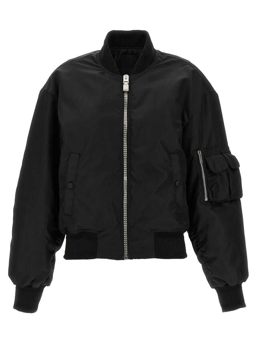 Givenchy GIVENCHY Pocket detail bomber jacket BLACK