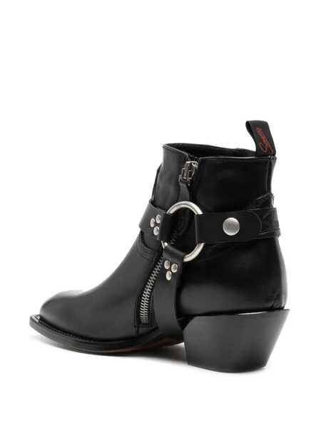 Botine SONORA Sonora Dulce Belt Ankle Boots Black Femei (BM 12577671) 3