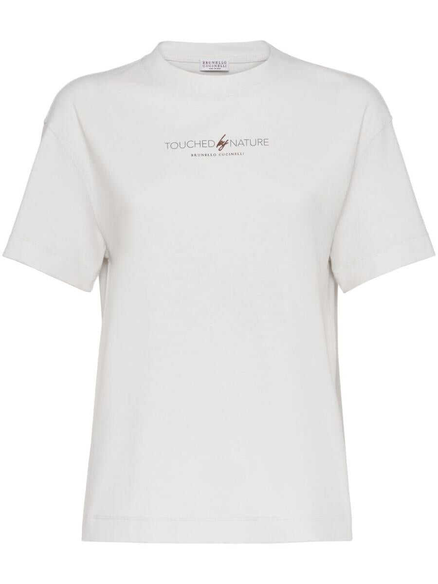Brunello Cucinelli Brunello Cucinelli T-shirts and Polos WARM WHITE