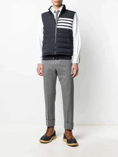 Geci Thom Browne Thom Browne Jackets BLUE Barbati (BM 12578991) 2