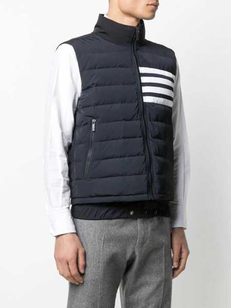 Geci Thom Browne Thom Browne Jackets BLUE Barbati (BM 12578991) 3