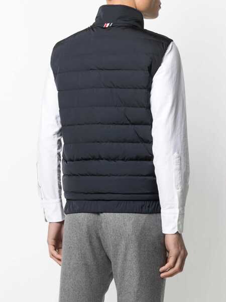 Geci Thom Browne Thom Browne Jackets BLUE Barbati (BM 12578991) 4