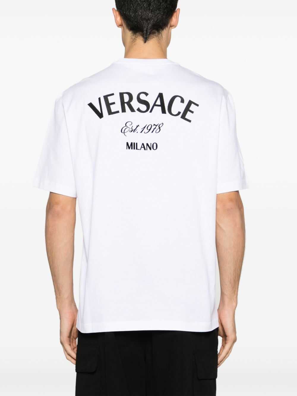 Versace Versace T-shirts And Polos White White