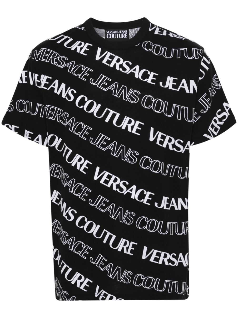 Versace Jeans Couture Versace Jeans Couture T-shirts And Polos Black Black
