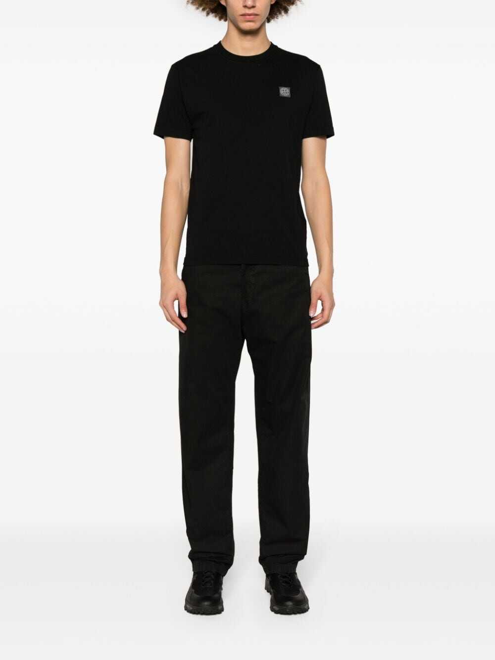 Stone Island Stone Island T-shirts And Polos Black Black