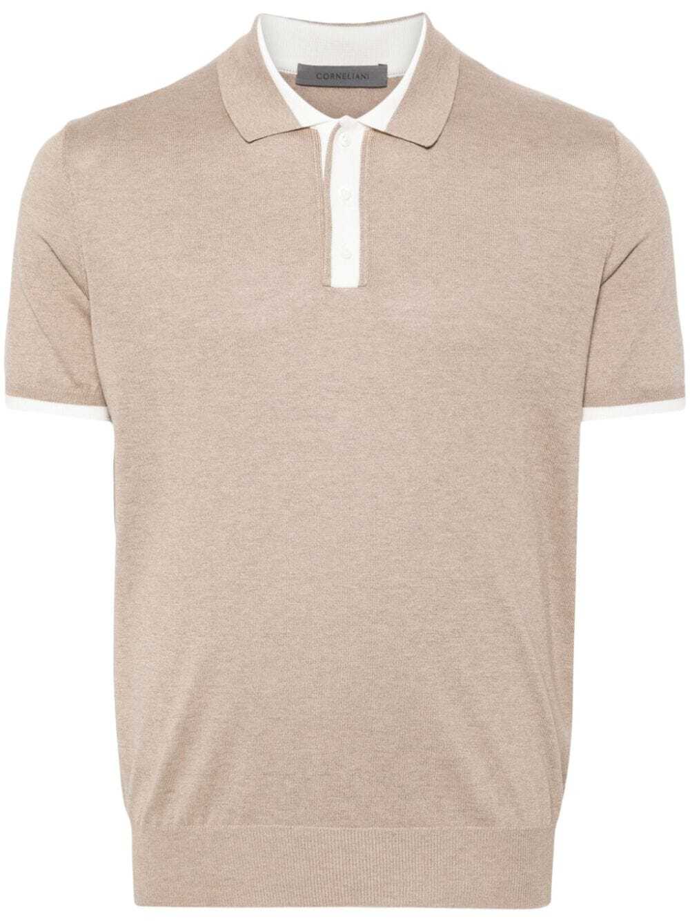 CORNELIANI Corneliani T-shirts And Polos Beige Beige