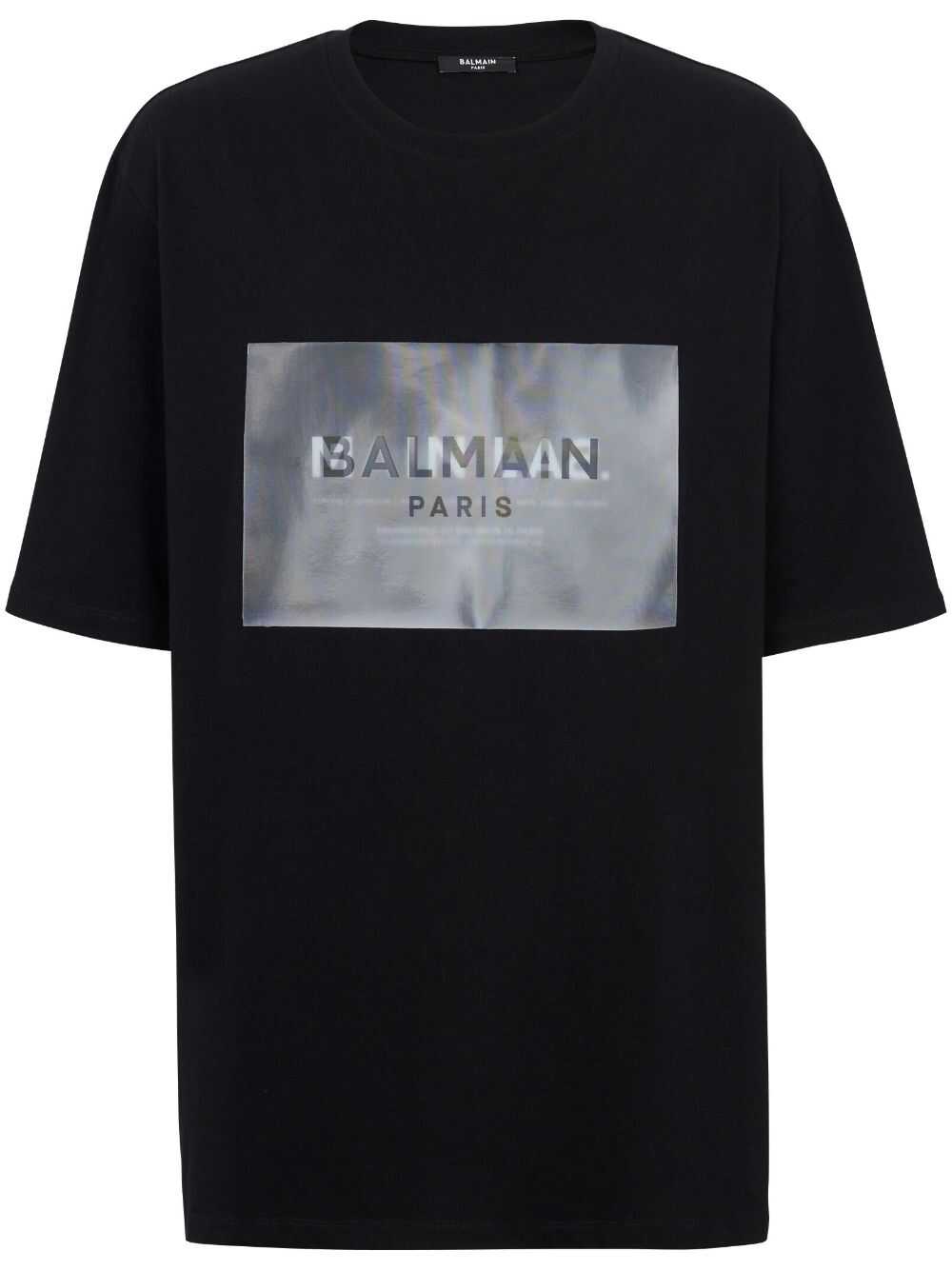 Balmain Balmain T-shirts And Polos Black Black