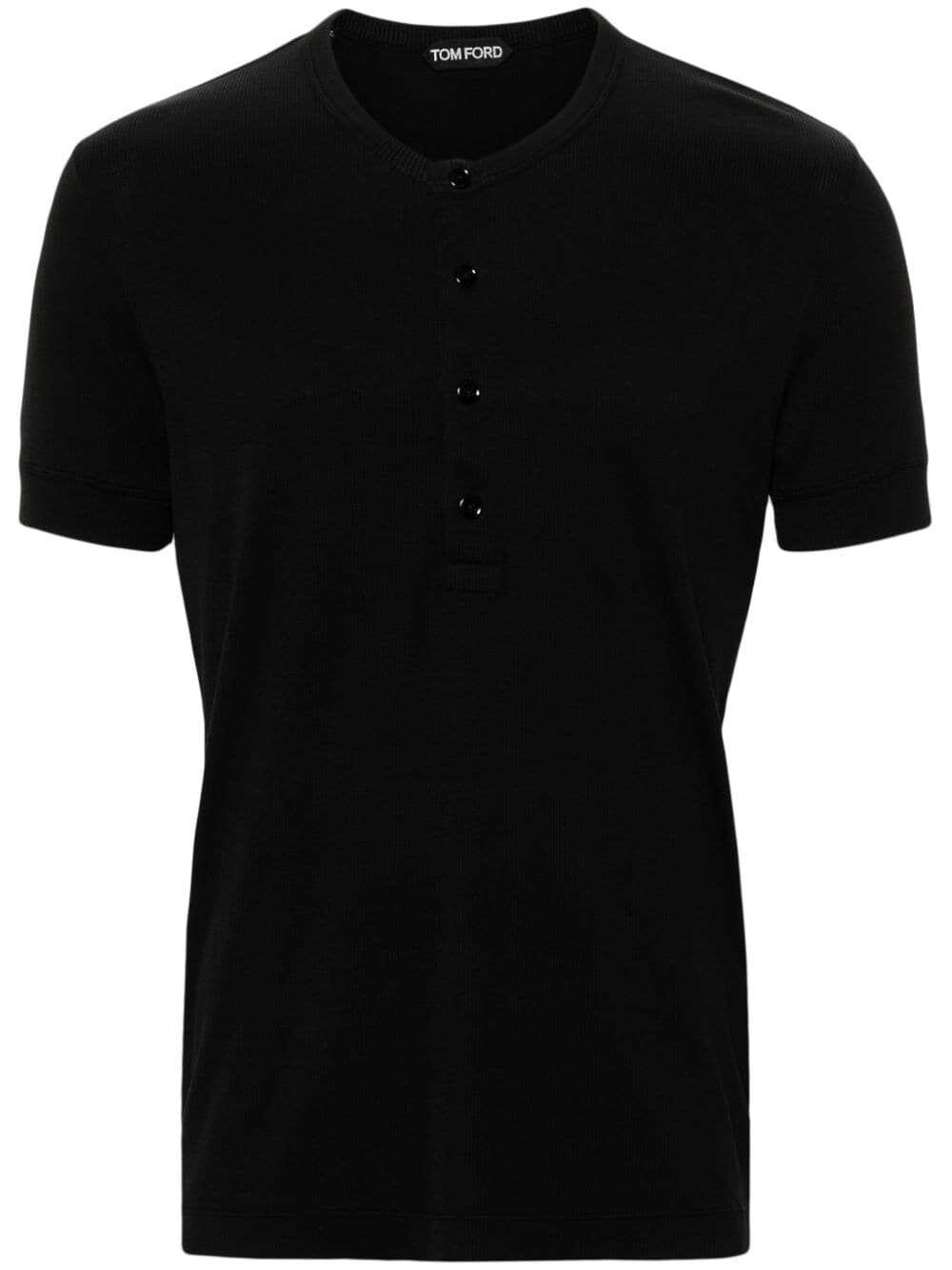 Tom Ford Tom Ford T-shirts And Polos Black Black