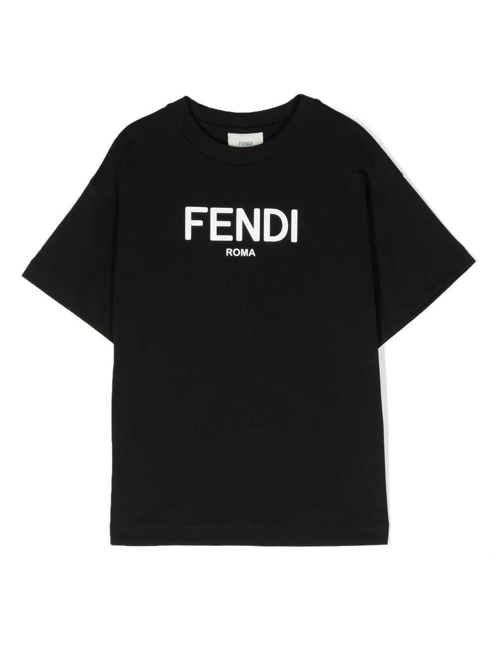 Fendi Fendi Kids T-shirts And Polos Black Black