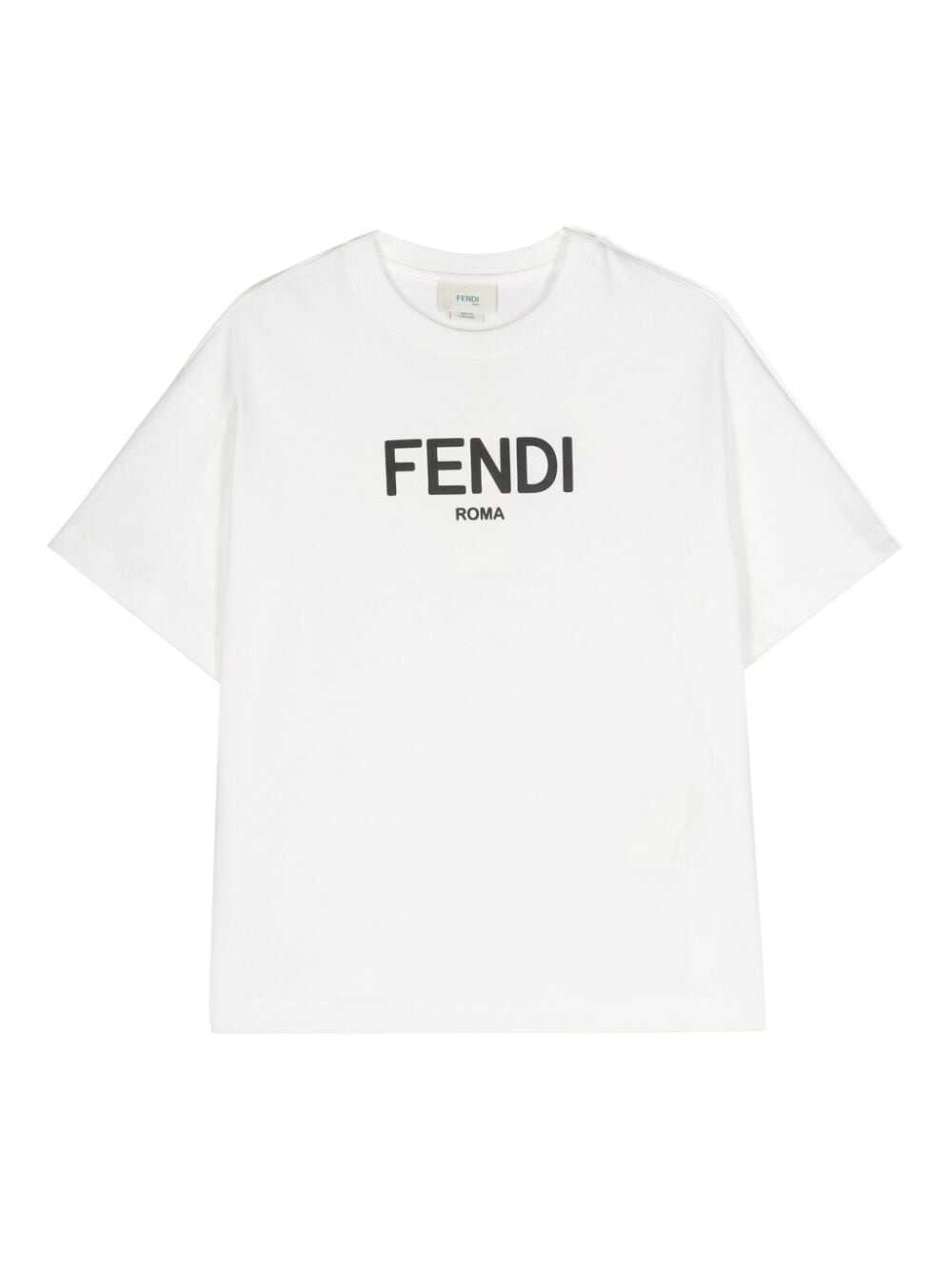 Fendi Fendi Kids T-shirts And Polos White White