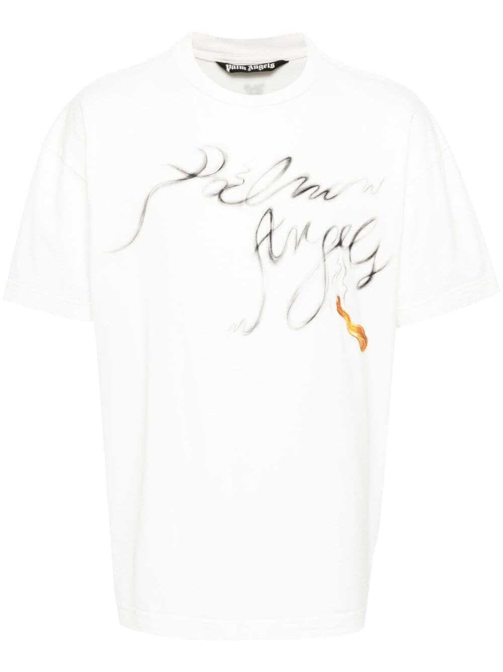 Palm Angels Palm Angels T-shirts And Polos White White