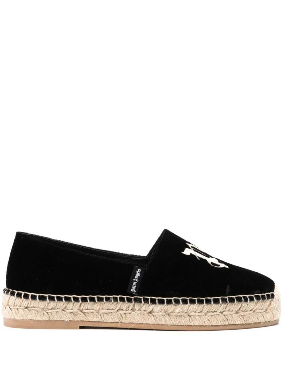 Palm Angels Palm Angels Flat Shoes Black Black