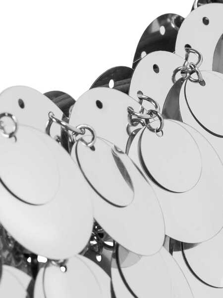 Genti de umar RABANNE Sparkle Nano Shoulder Bag SILVER Femei (BM 12585006) 5