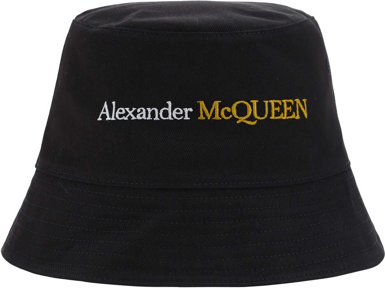 Alexander McQueen Bucket Hat BLACK/GOLD