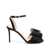 MACH & MACH Mach & Mach Le Cadeau Satin Pumps Black