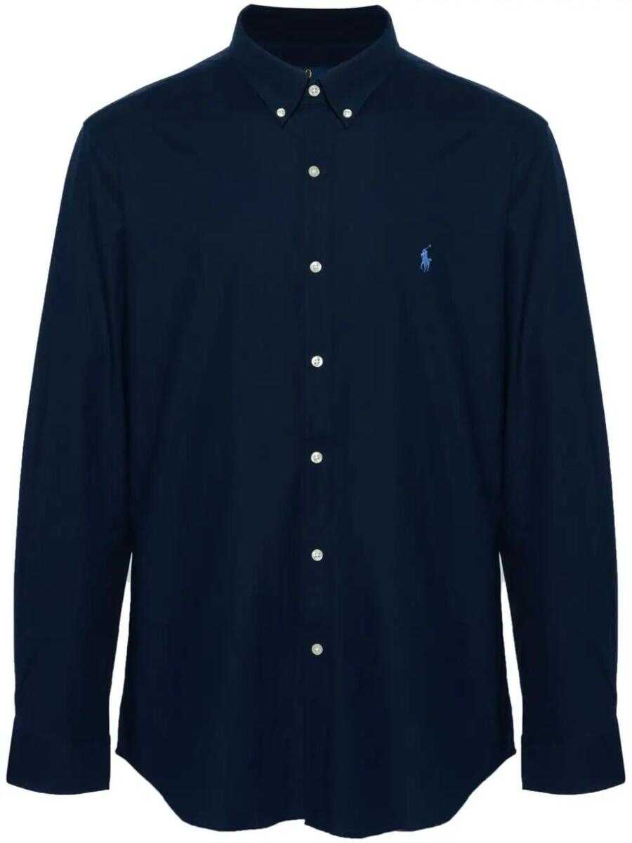 Ralph Lauren POLO RALPH LAUREN SLIM FIT STRIPED SHIRT CLOTHING BLUE