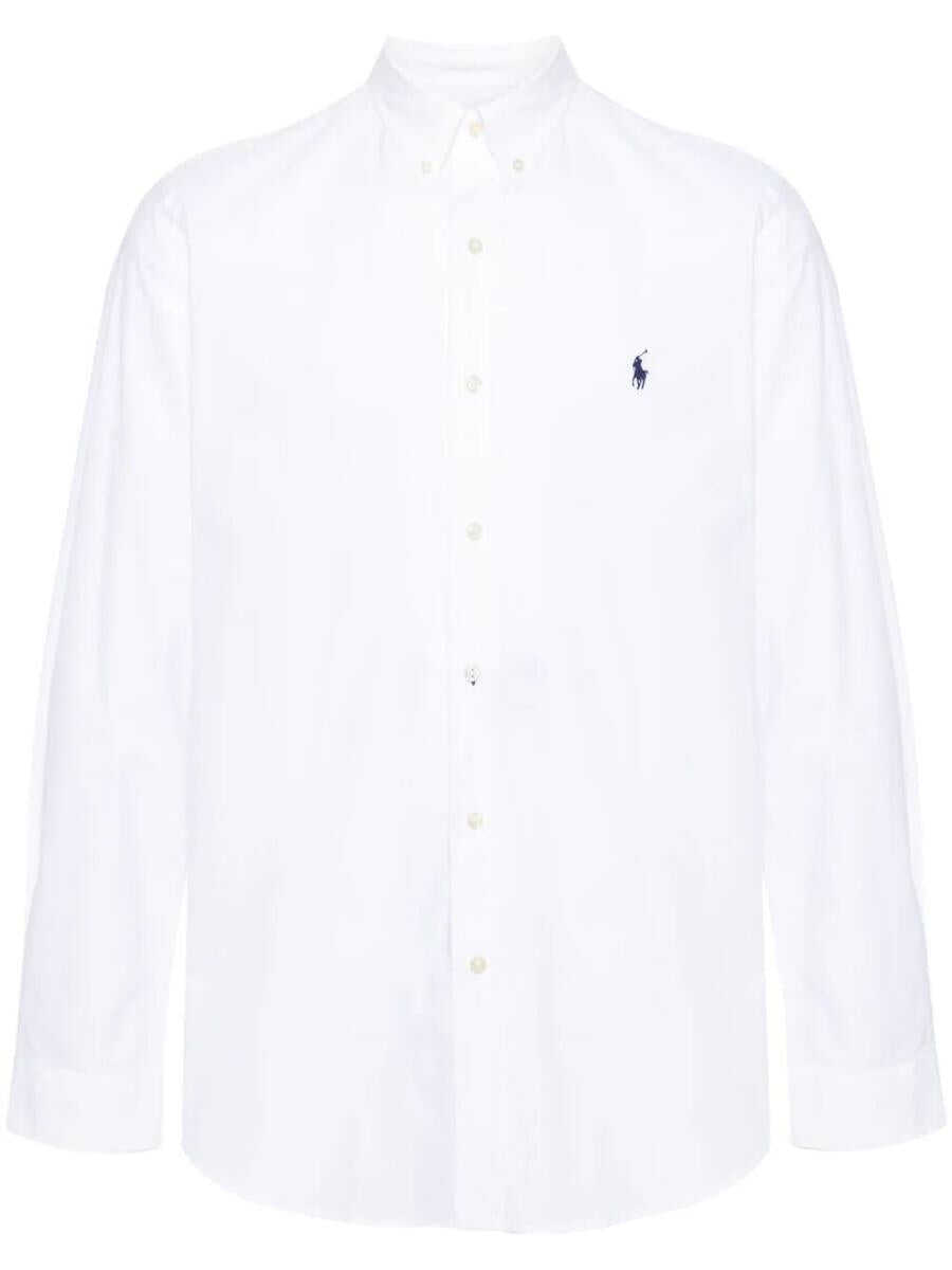 Ralph Lauren POLO RALPH LAUREN SLIM FIT STRIPED SHIRT CLOTHING WHITE