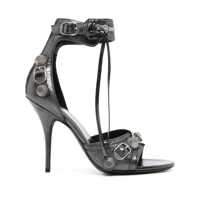 Sandale cu toc Balenciaga Cagole Leather Sandals Femei