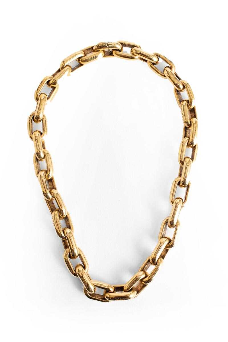 Alexander McQueen ALEXANDER MCQUEEN NECKLACES GOLD