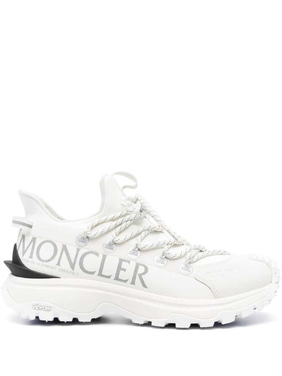 Moncler MONCLER TRAILGRIP LITE2 LOW TOP SNEAKERS SHOES WHITE