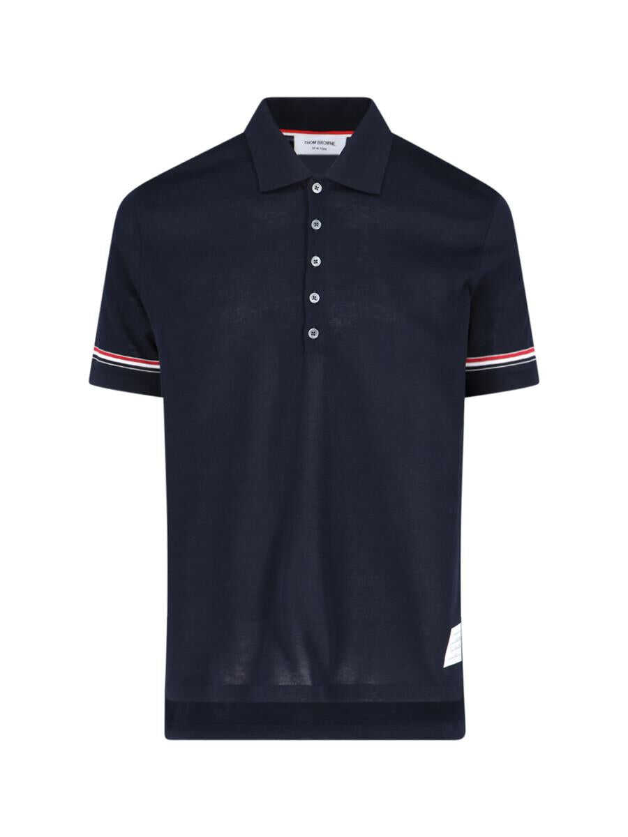 Thom Browne Thom Browne T-shirts and Polos BLUE