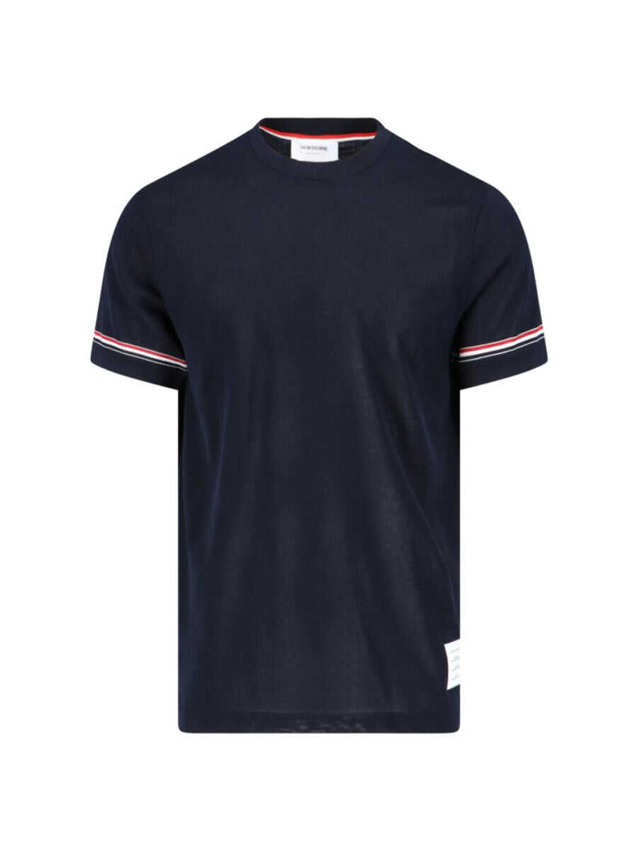 Thom Browne Thom Browne T-shirts and Polos BLUE