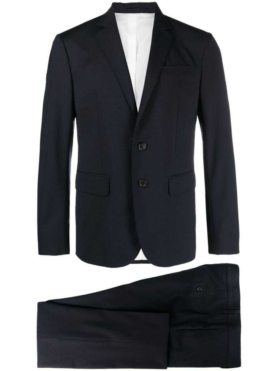 DSQUARED2 DSQUARED2 single-breasted two-piece suit NAVY BLUE b-mall.ro
